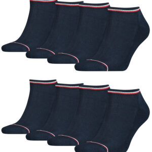 8 Paar TOMMY HILFIGER Herren ICONIC SNEAKER Gr. 39 - 49 Sneaker Socken