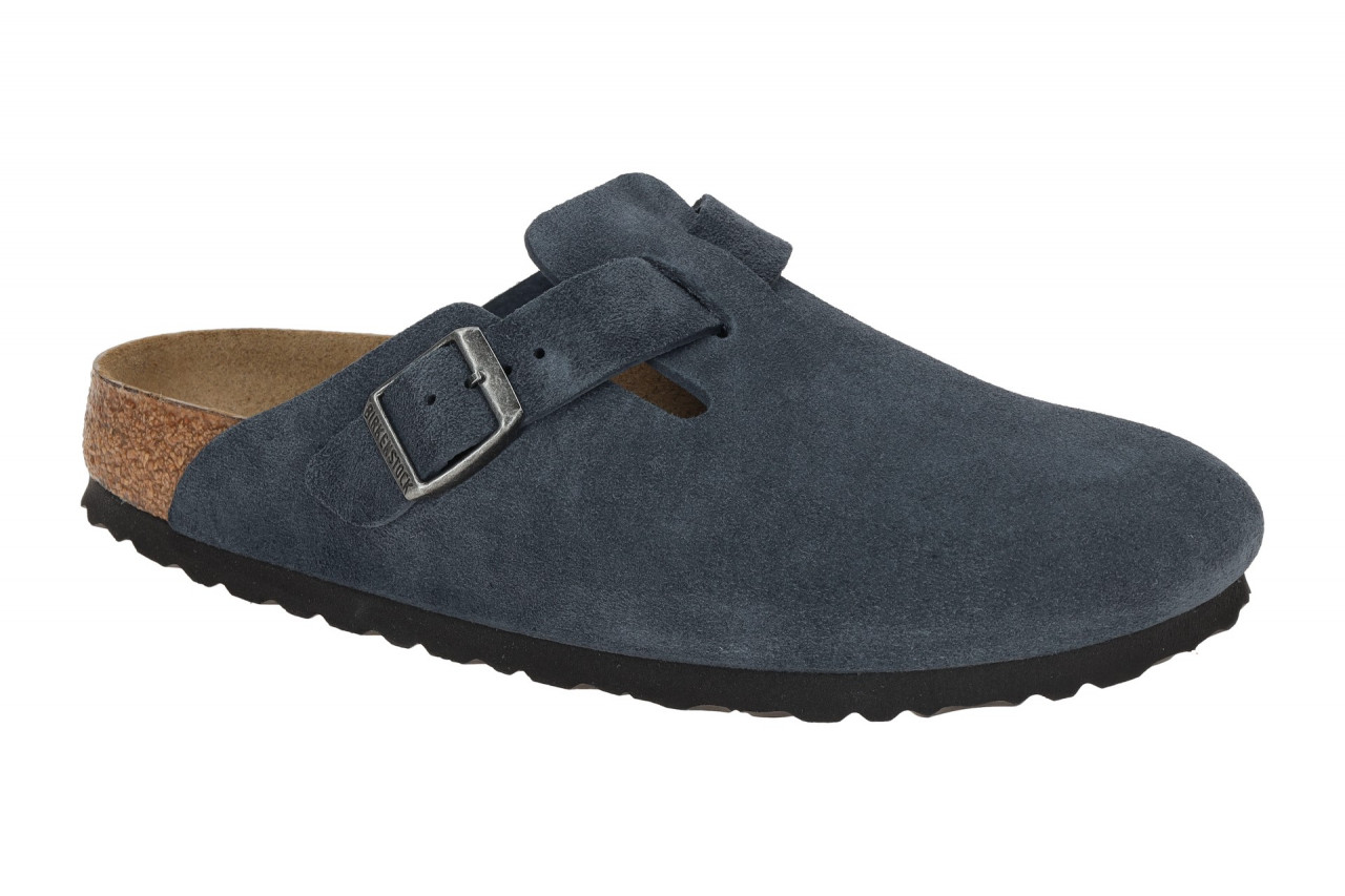 Birkenstock BOSTON BS 1030902 dunkel-blau - bequeme Pantolette f?r Damen 1 Birkenstock BOSTON BS 1030902 dunkel-blau - bequeme Pantolette f?r Damen