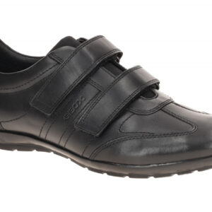 Geox Respira Symbol D Halbschuhe in schwarz Klettverschluss