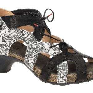 Think TRAUDI 3-000214-0010 schwarz - Riemchen Sandale f?r Damen