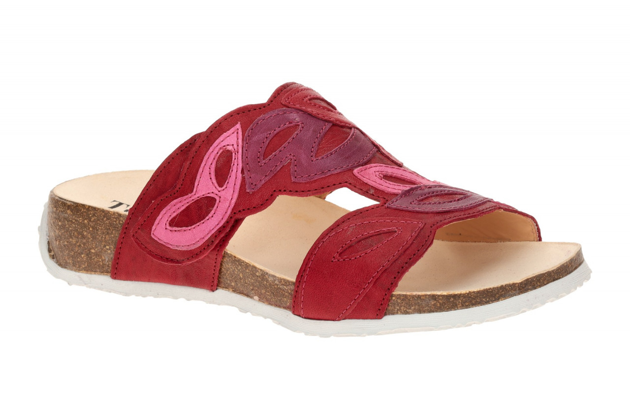 Think MIZZI 3-001283-5000 rot - bequeme Pantolette f?r Damen 1 Think MIZZI 3-001283-5000 rot - bequeme Pantolette f?r Damen