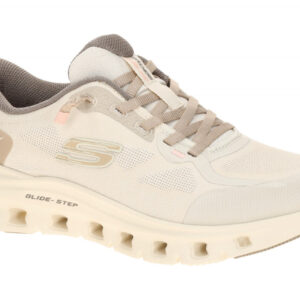 Skechers GLIDE STEP 150428 NTBR beige - sportliche Slipper f?r Damen