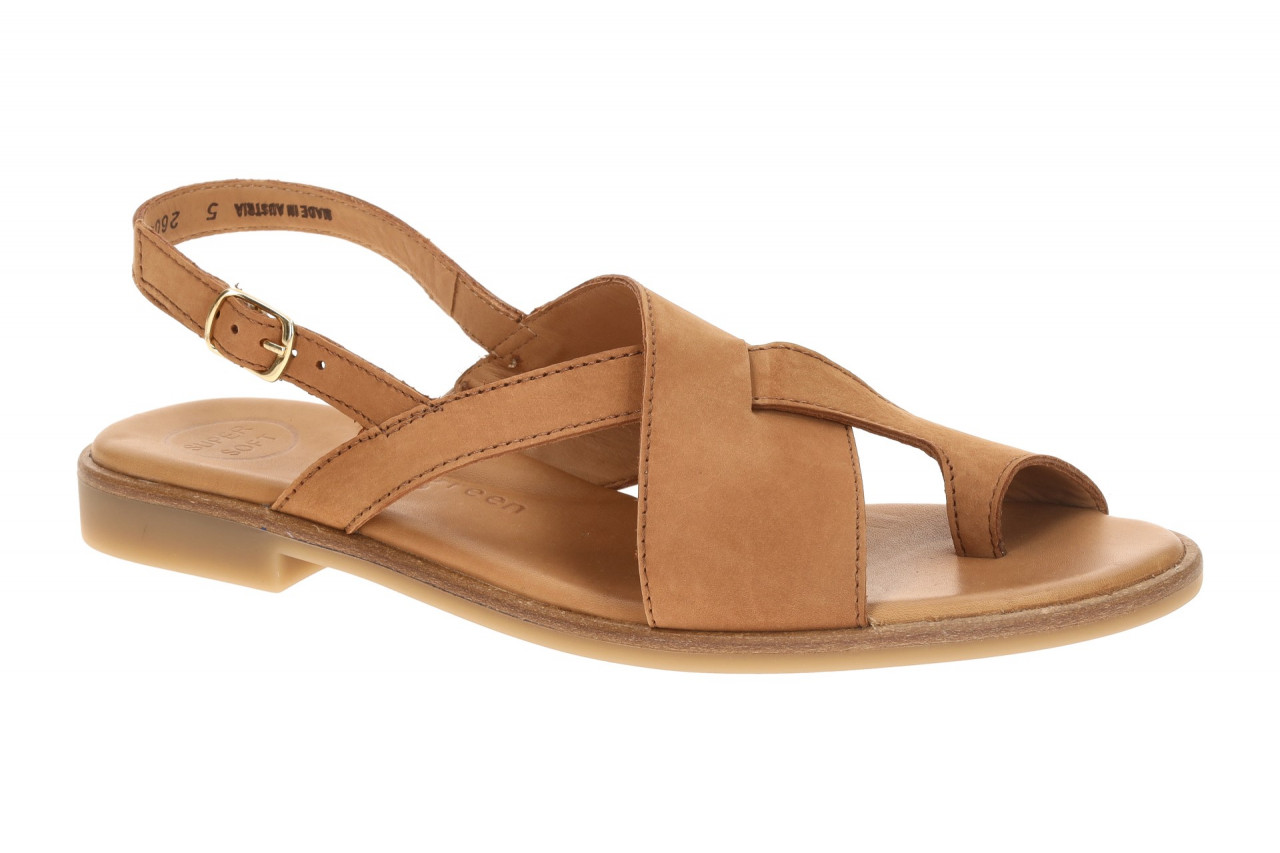 Paul Green 6216-009 hell-braun - Sandalette f?r Damen 1 Paul Green 6216-009 hell-braun - Sandalette f?r Damen