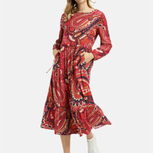 SMITH & SOUL Damen Kleid, rot