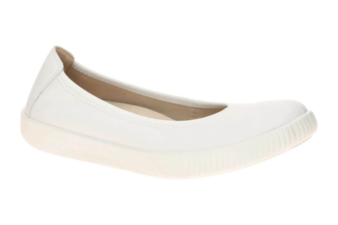 Legero SILENCE 2-000435-1100 wei? - Ballerina - Halbschuhe - Slipper f?r Damen 1 Legero SILENCE 2-000435-1100 wei? - Ballerina - Halbschuhe - Slipper f?r Damen