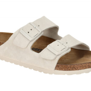 Birkenstock ARIZONA BS 1026817 wei? - bequeme Pantolette f?r Damen