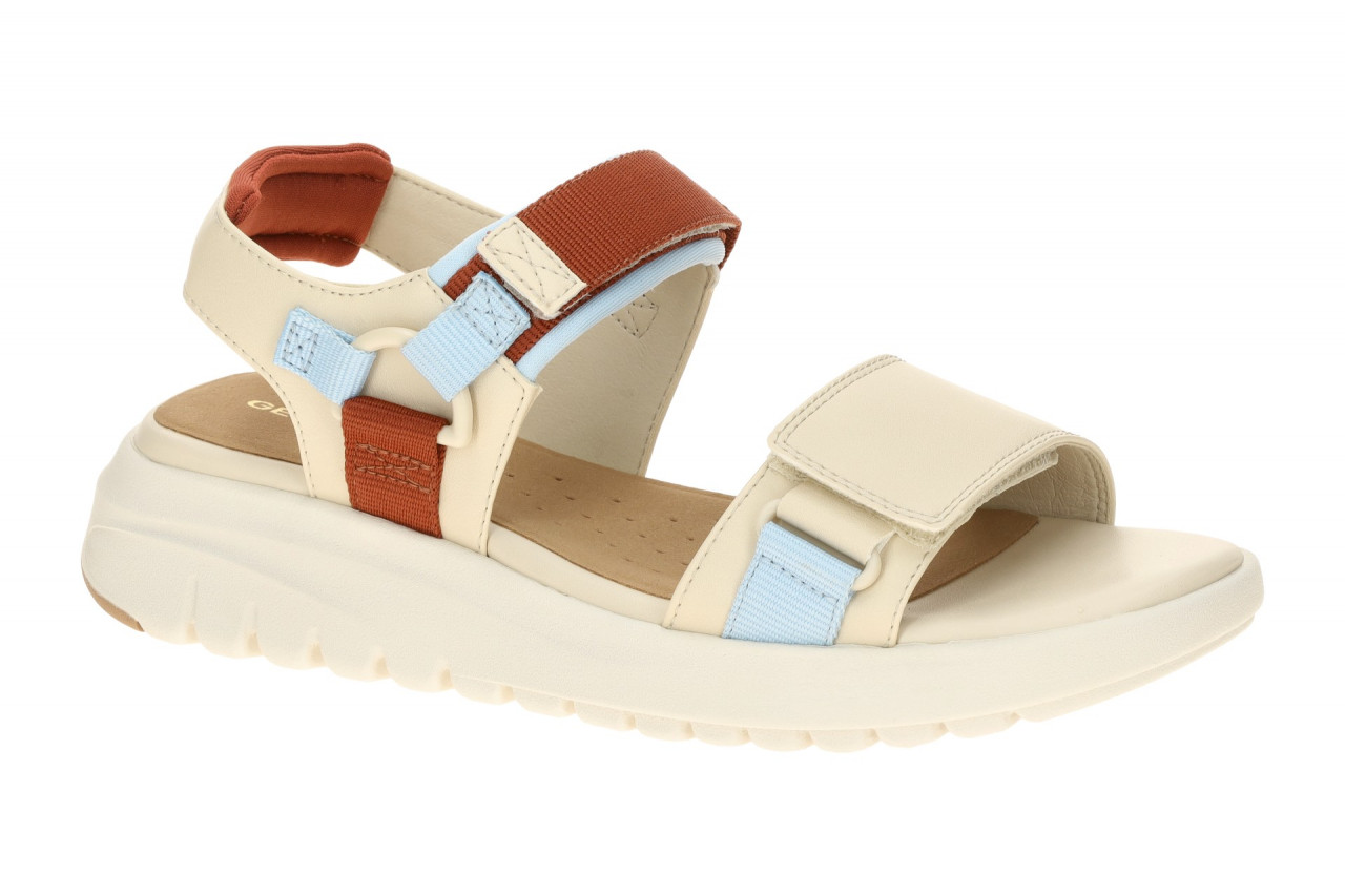 Geox FLEXTRIDE S D65BSC 05415C1S0B beige - Sandalette f?r Damen 1 Geox FLEXTRIDE S D65BSC 05415C1S0B beige - Sandalette f?r Damen