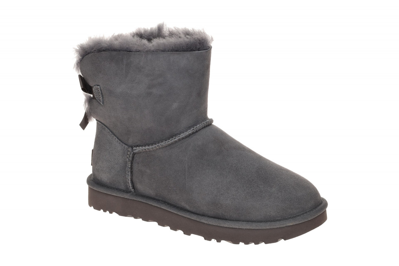 UGG MINI BAILEY BOW II 1016501 OBS dunkel-grau - Winterstiefel f?r Damen 1 UGG MINI BAILEY BOW II 1016501 OBS dunkel-grau - Winterstiefel f?r Damen