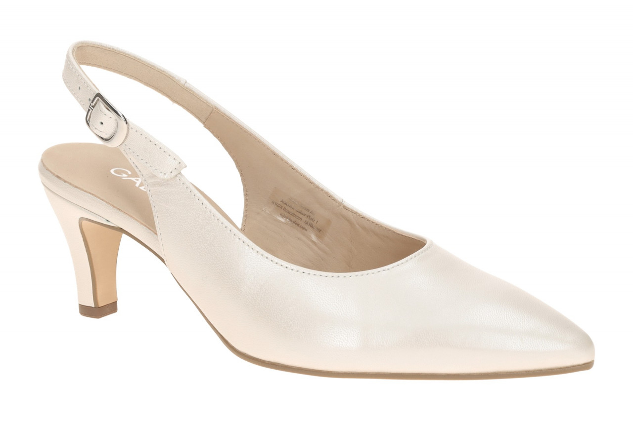 Gabor 81.590.61 offwhite - Sling Pumps f?r Damen 1 Gabor 81.590.61 offwhite - Sling Pumps f?r Damen