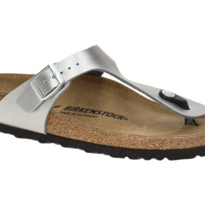 Birkenstock GIZEH BS 43853 silber - Pantoletten f?r Damen