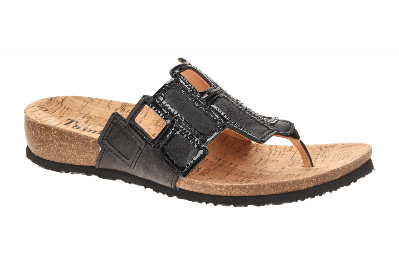 Think JULIA 3-001136-0010 schwarz - Pantoletten f?r Damen 1 Think JULIA 3-001136-0010 schwarz - Pantoletten f?r Damen