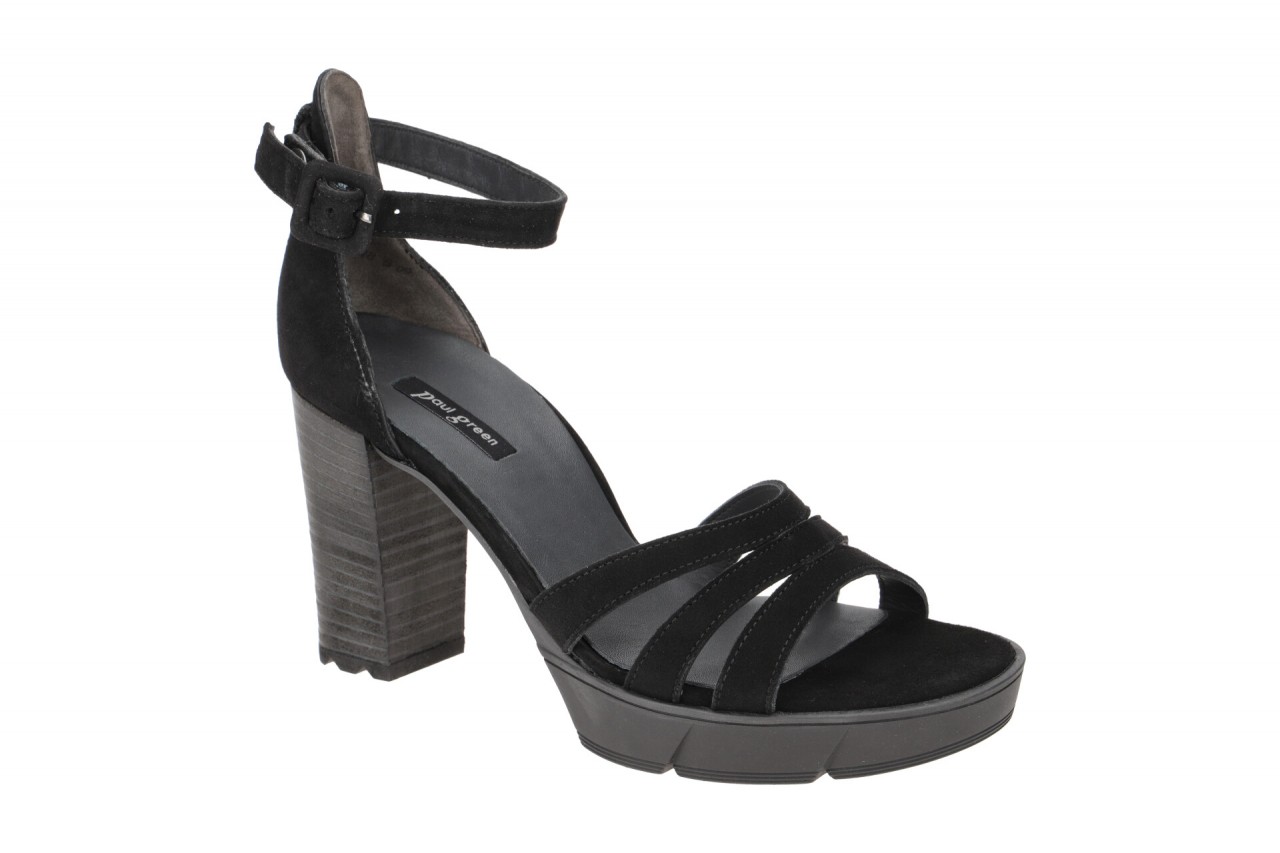 Paul Green 7930-03x schwarz - Riemchen Sandale f?r Damen 1 Paul Green 7930-03x schwarz - Riemchen Sandale f?r Damen
