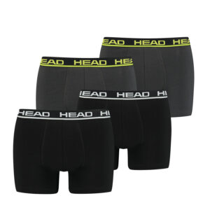 Head Herren Basic Boxer Pant Shorts Unterwäsche Unterhose 4 er Pack