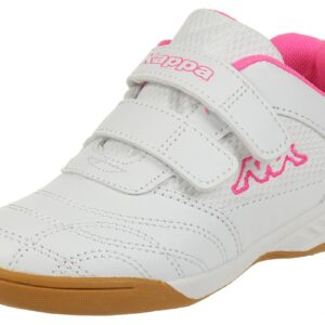 Kappa Indoor KICKOFF Kinder Hallenschuhe weiss/pink 260509K