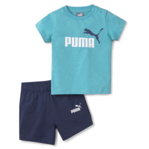 Puma Minicats Tee & Shorts Set blau 845839 61