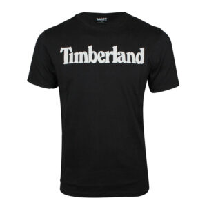 Timberland TFO SS Linear Tee Herren T-Shirt Shirt TB0A2BRN 001 schwarz