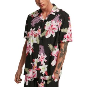 Urban Classics - Viscose Resort Shirt Hemd jungle