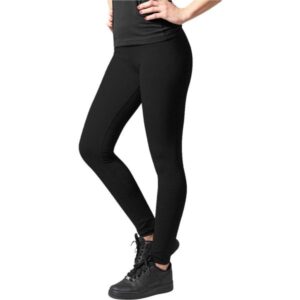 Urban Classics Ladies - Jersey Stretch Leggings schwarz