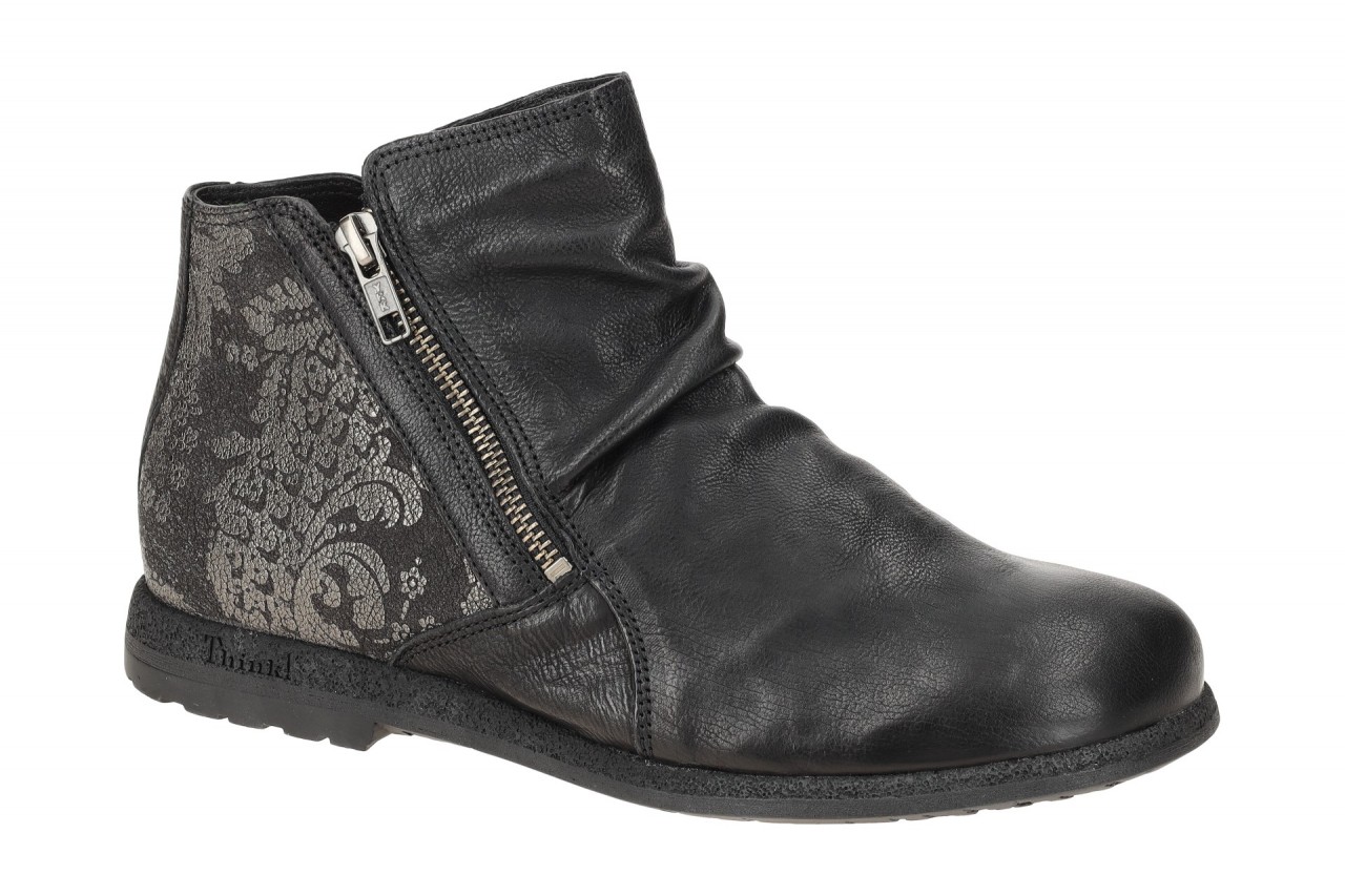 Think RENTO 3-000841-0000 schwarz - elegante Stiefelette f?r Damen 1 Think RENTO 3-000841-0000 schwarz - elegante Stiefelette f?r Damen