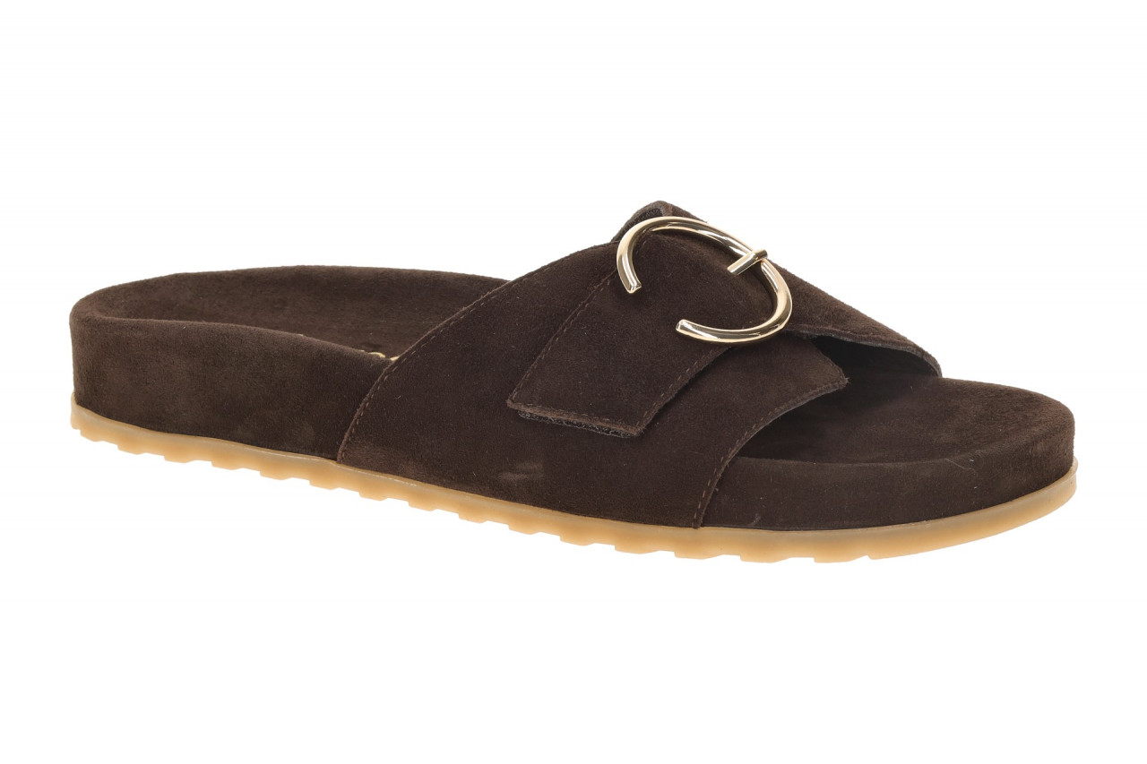 Paul Green 6170-079 dunkel-braun - elegante Pantolette f?r Damen 1 Paul Green 6170-079 dunkel-braun - elegante Pantolette f?r Damen