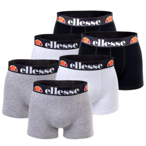 Ellesse Boxershorts Fashion Boxer Herren Trunk Shorts Unterwäsche 6er Pack