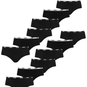 Puma Women Hipster Damen Slip Unterwäsche 701218976 12er Pack