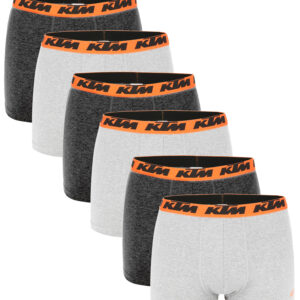 KTM by FREEGUN Boxershorts für Herren Unterwäsche Pant Men´s Boxer 6 er Pack