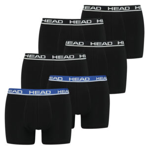 Head Herren Basic Boxer Pant Shorts Unterwäsche Unterhose 6 er Pack