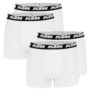 KTM by FREEGUN Boxershorts für Herren Unterwäsche Pant Men´s Boxer 4 er Multipac...
