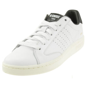 K-SWISS LOZAN KLUB Herren Sneaker Sportschuhe 07263-142-M Weiss schwarz