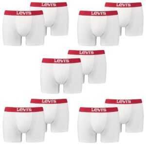 10 er Pack Levis Boxer Brief Boxershorts Men Herren Unterhose Pant Unterwäsche