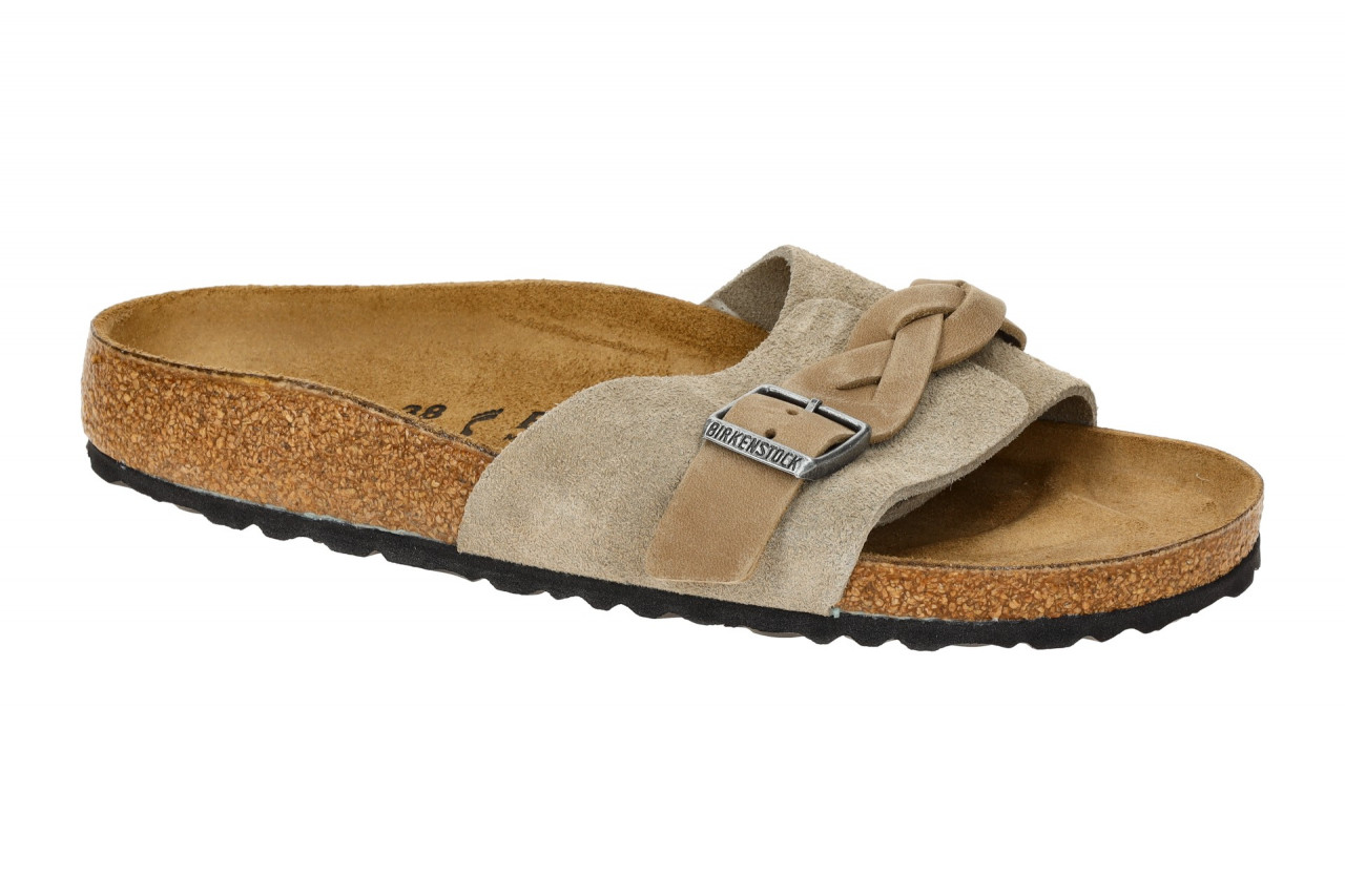 Birkenstock OITA BRAIDED 1026730 taupe - Pantolette f?r Damen 1 Birkenstock OITA BRAIDED 1026730 taupe - Pantolette f?r Damen