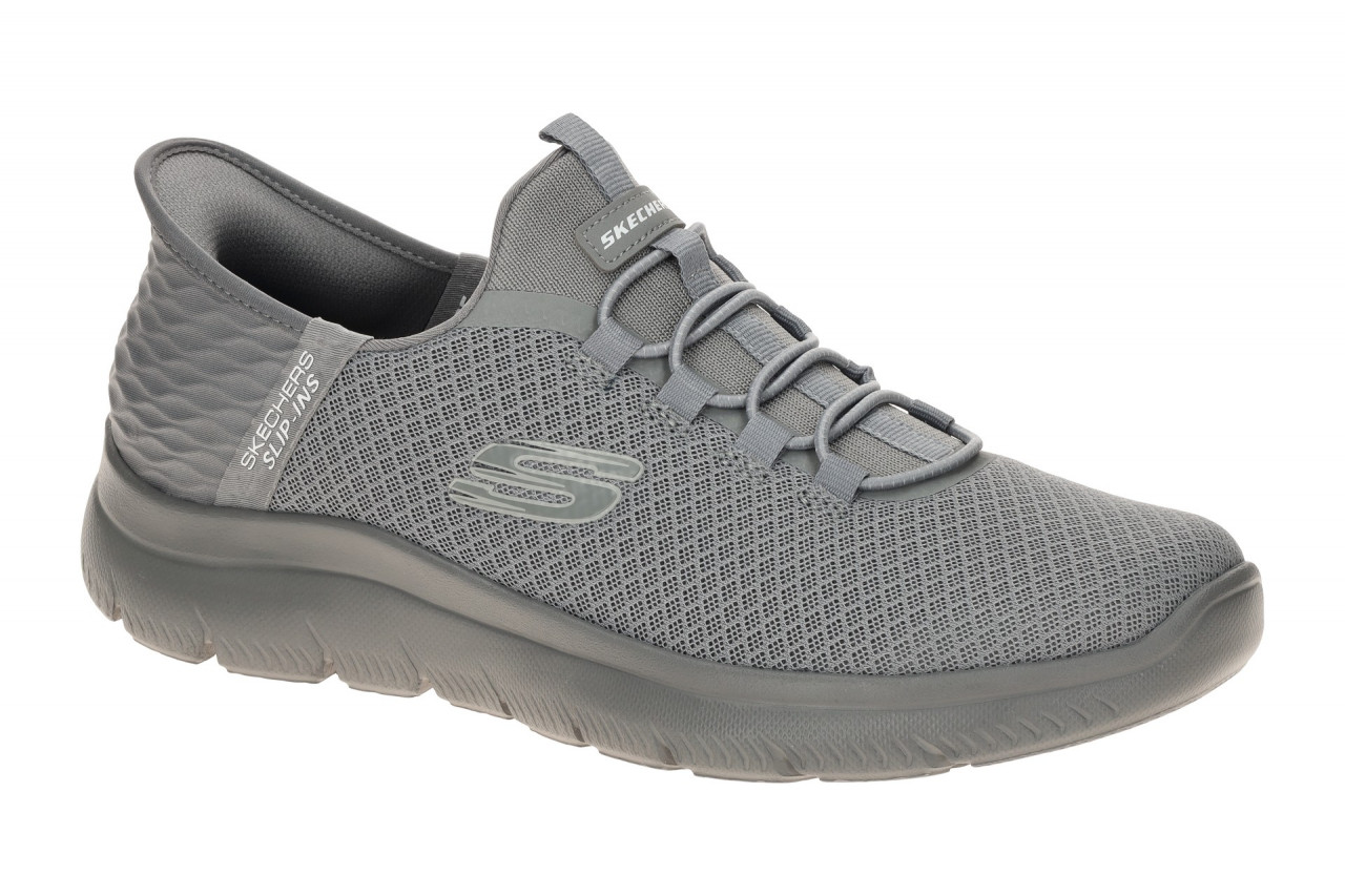 Skechers SUMMITS 232457 GRY grau - Slipper f?r Herren 1 Skechers SUMMITS 232457 GRY grau - Slipper f?r Herren
