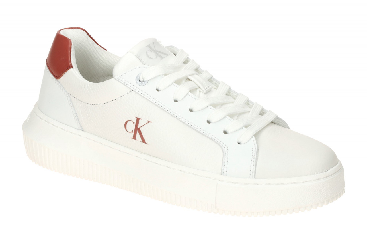 Calvin Klein CHUNKY CUPSOLE YW01769 0LG wei? - sportliche Halbschuhe f?r Damen 1 Calvin Klein CHUNKY CUPSOLE YW01769 0LG wei? - sportliche Halbschuhe f?r Damen