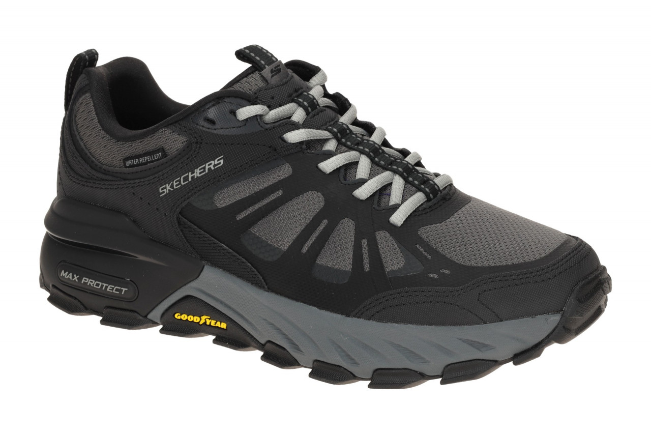 Skechers MAX PROTECT 237678 BKCC schwarz - sportliche Halbschuhe f?r Herren 1 Skechers MAX PROTECT 237678 BKCC schwarz - sportliche Halbschuhe f?r Herren