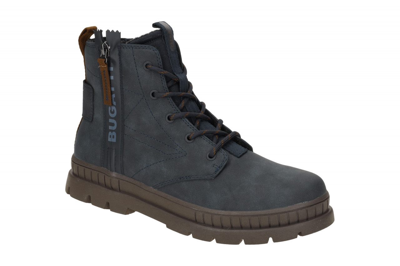 bugatti Pallario Comfort Stiefel blau d?nn gef?ttert AGB33 1 bugatti Pallario Comfort Stiefel blau d?nn gef?ttert AGB33