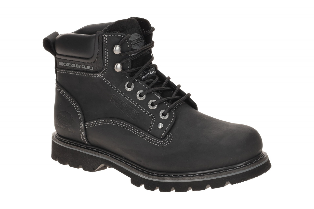 Dockers by Gerli 23DA004-400100 schwarz - bequeme Stiefelette f?r Herren 1 Dockers by Gerli 23DA004-400100 schwarz - bequeme Stiefelette f?r Herren