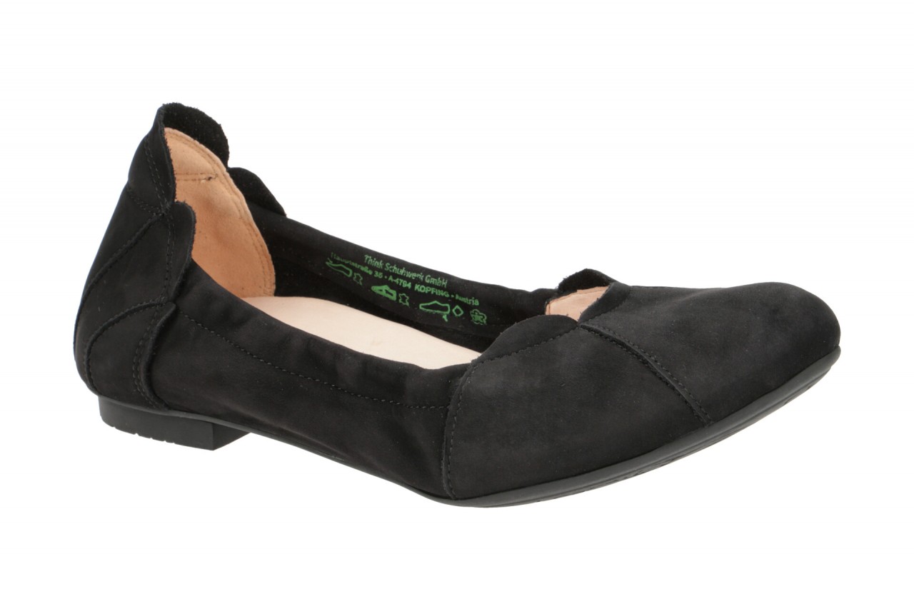 Think BALLA 4-84160-00 schwarz - Ballerina - Halbschuhe - Slipper f?r Damen 1 Think BALLA 4-84160-00 schwarz - Ballerina - Halbschuhe - Slipper f?r Damen