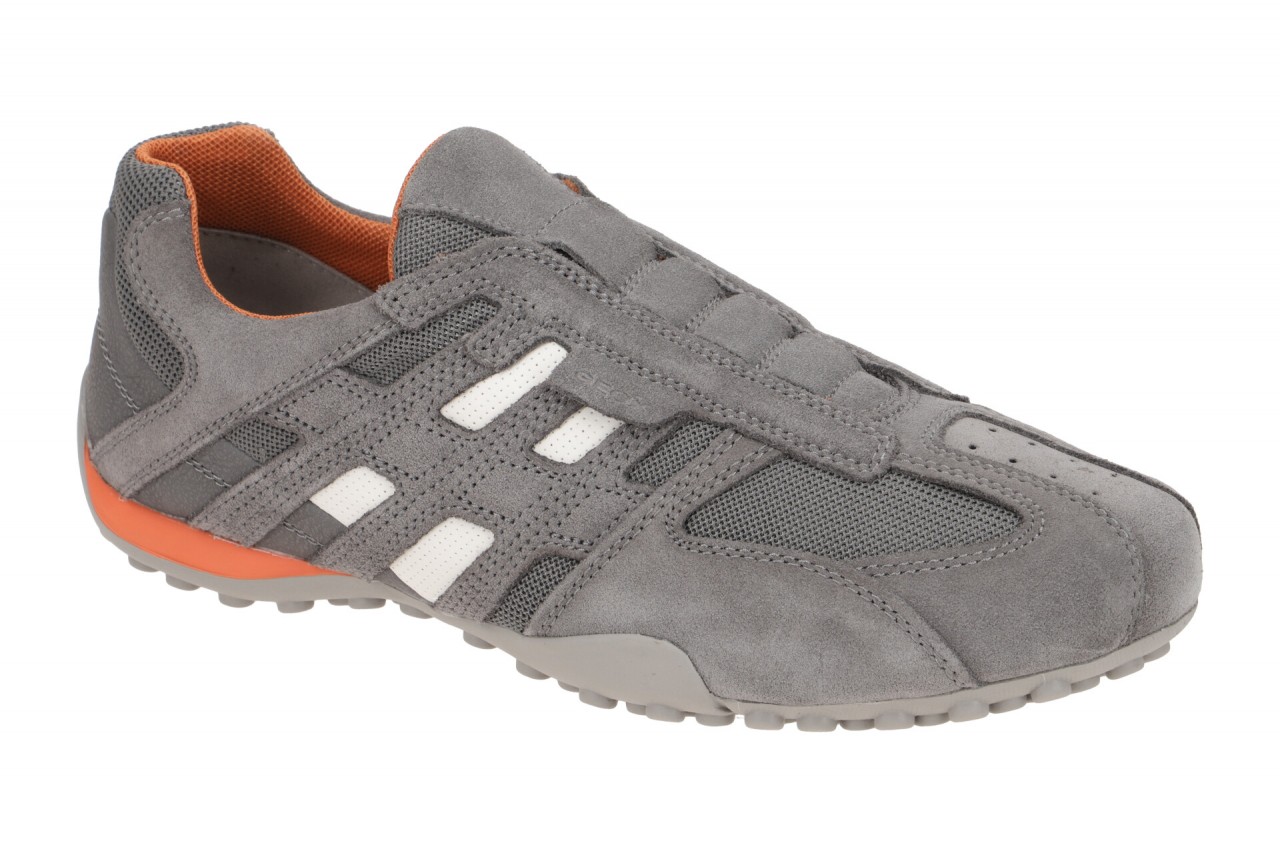 Geox SNAKE U4207L 02214C1L9A hell-grau - sportliche Slipper f?r Herren 1 Geox SNAKE U4207L 02214C1L9A hell-grau - sportliche Slipper f?r Herren