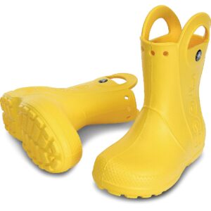 Crocs Handle It Rain Boot Kids Gummistiefel Regenstiefel Kinder 12803 gelb