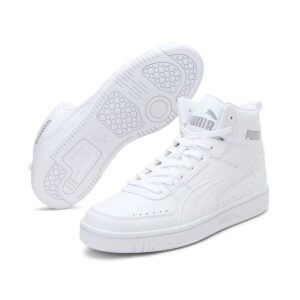 Puma Rebound JOY High Top Herren Sneaker Sportschuh 374765 weiss