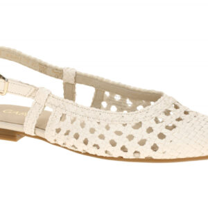 Gabor 81.631.21 wei? - Sling Pumps f?r Damen