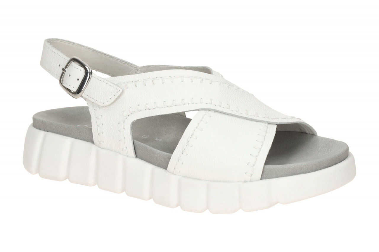 Gabor 82.891.50 wei? - Riemchen Sandale f?r Damen 1 Gabor 82.891.50 wei? - Riemchen Sandale f?r Damen
