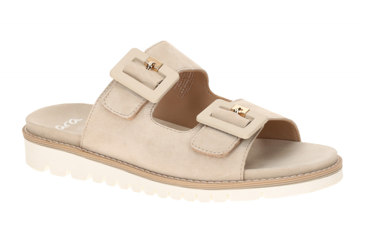 ara KENT 12-28132 08 beige - bequeme Pantolette f?r Damen 1 ara KENT 12-28132 08 beige - bequeme Pantolette f?r Damen