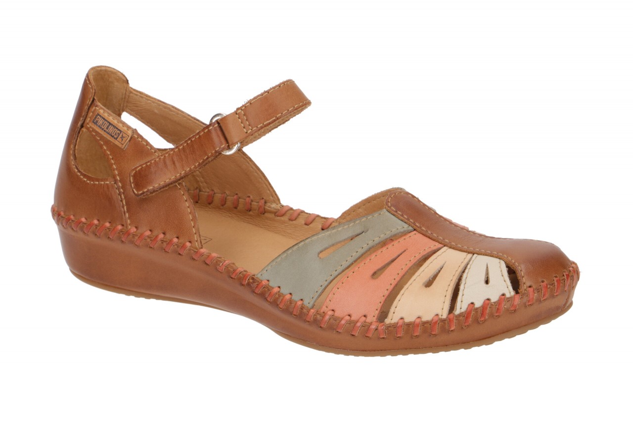 Pikolinos VALLARTA 655-0895C1 brandy hell-braun - Sandalette f?r Damen 1 Pikolinos VALLARTA 655-0895C1 brandy hell-braun - Sandalette f?r Damen
