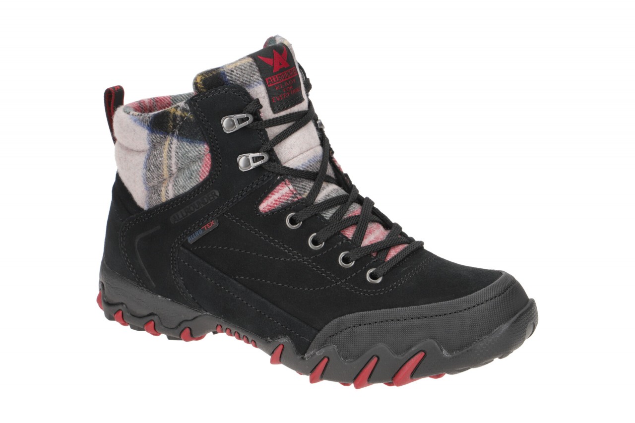 Allrounder NIGATA-TEX black schwarz - Trekking- und Wanderstiefelette f?r Damen 1 Allrounder NIGATA-TEX black schwarz - Trekking- und Wanderstiefelette f?r Damen
