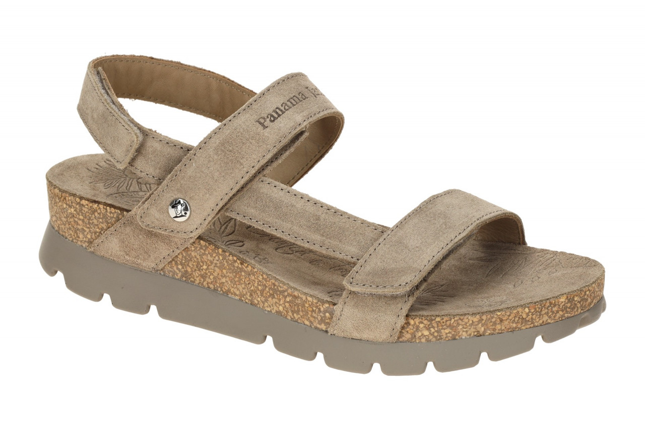 Panama Jack Selma B19 taupe grau - Riemchen Sandale f?r Damen 1 Panama Jack Selma B19 taupe grau - Riemchen Sandale f?r Damen