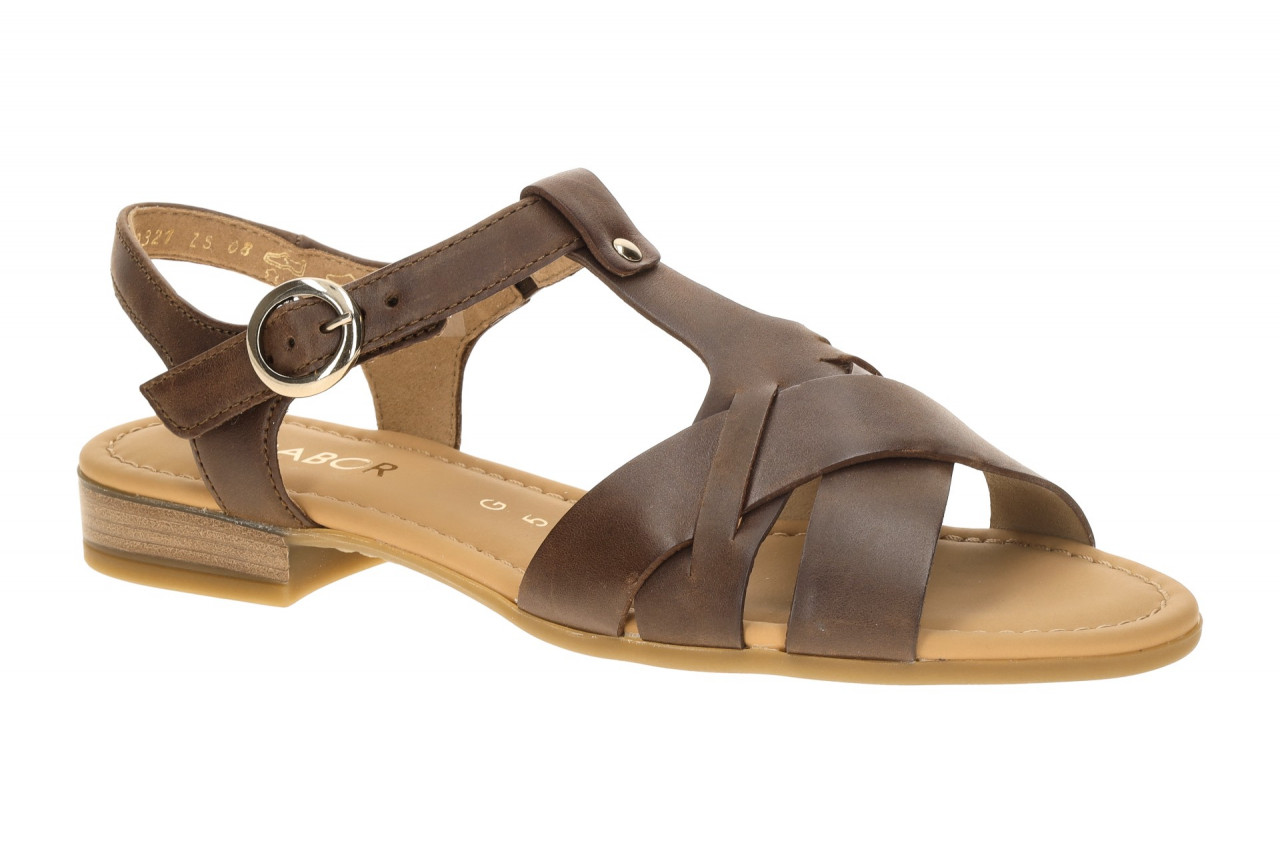 Gabor 82.794.53 braun - Riemchen Sandale f?r Damen 1 Gabor 82.794.53 braun - Riemchen Sandale f?r Damen