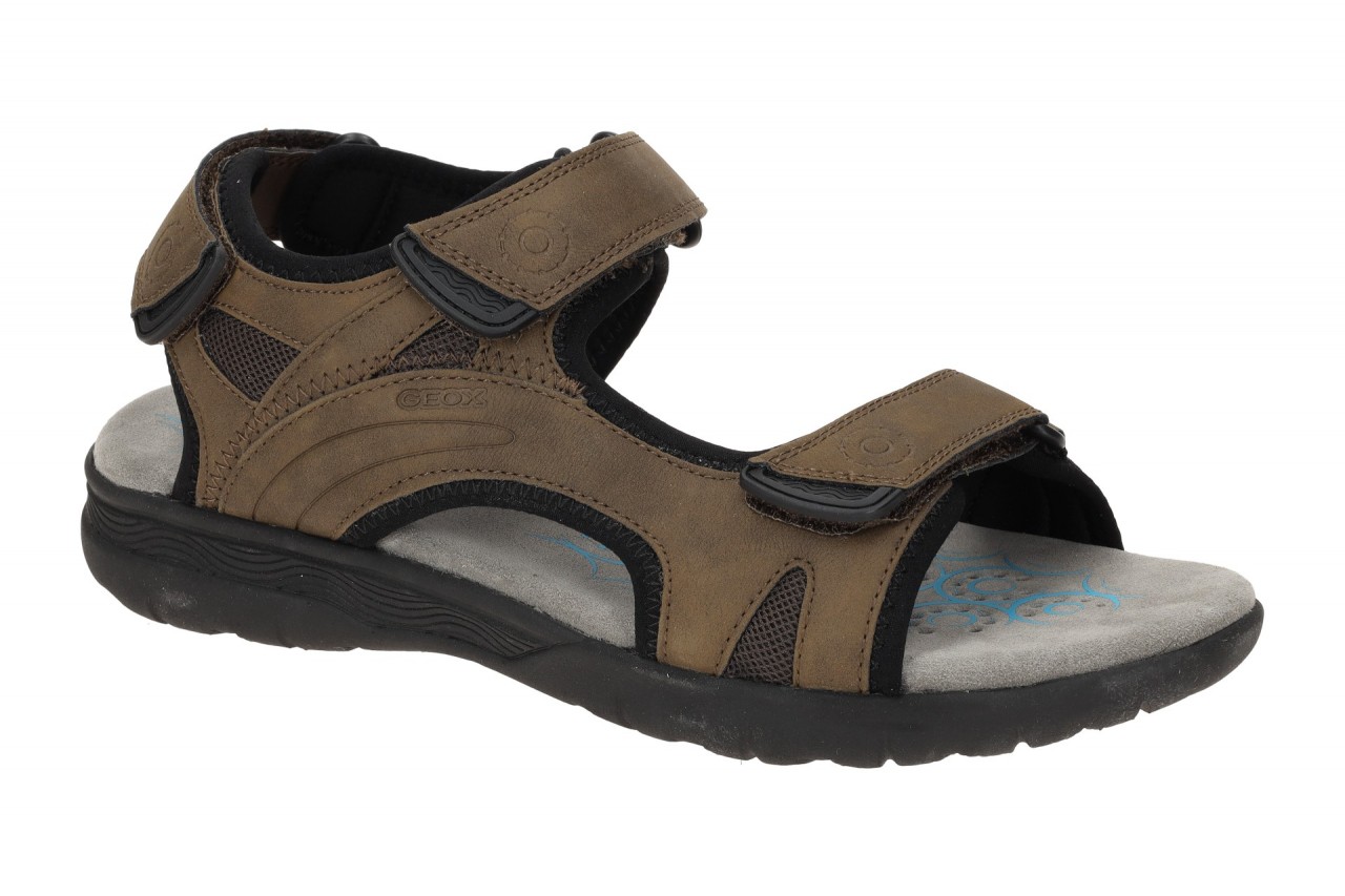 Geox SPHERICA EC5 U25ELA 0BC14C6009 braun - Sandale f?r Herren 1 Geox SPHERICA EC5 U25ELA 0BC14C6009 braun - Sandale f?r Herren