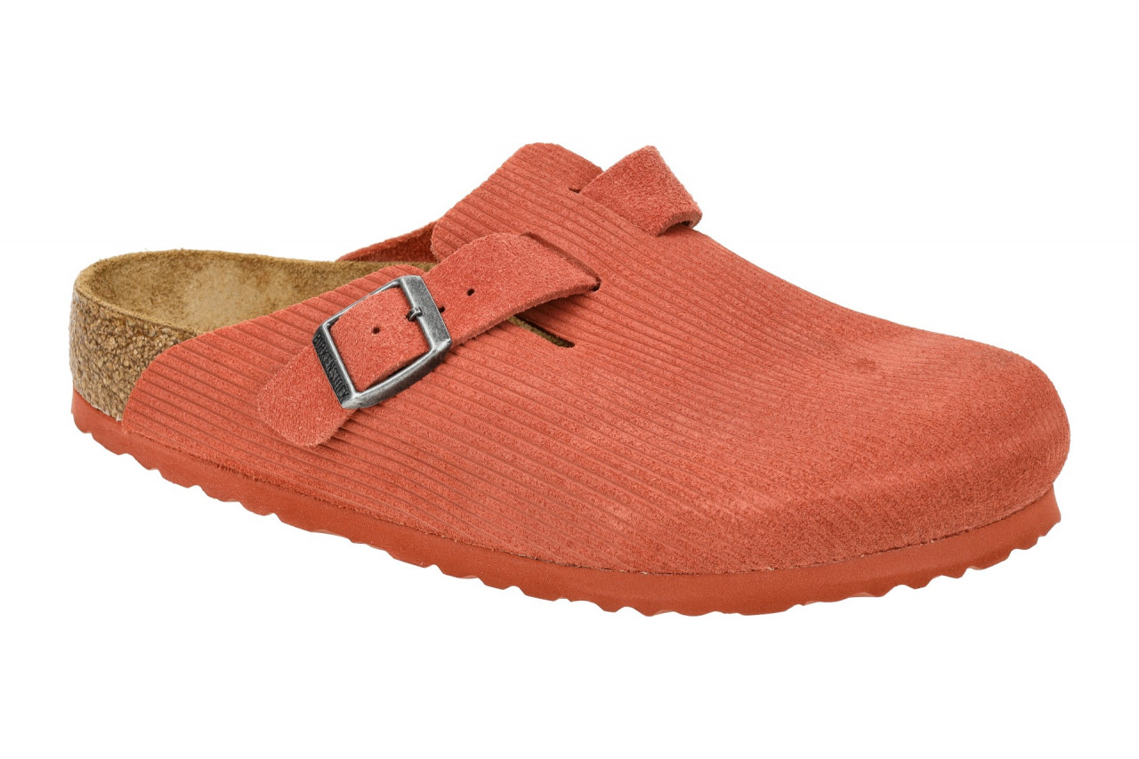 Birkenstock BOSTON BS 1025645 rot - bequeme Pantolette f?r Damen 1 Birkenstock BOSTON BS 1025645 rot - bequeme Pantolette f?r Damen